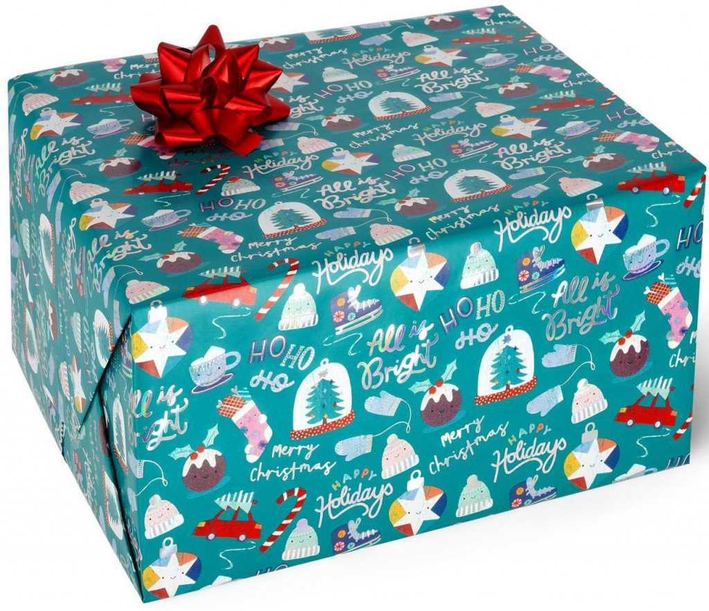 Legami Baliaci papier Legami Wrapping Paper - Xmas Ornaments