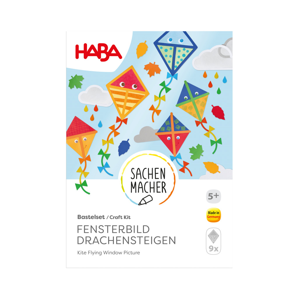 Haba Kreatívna sada Okenný obrázok Lietajúci šarkan