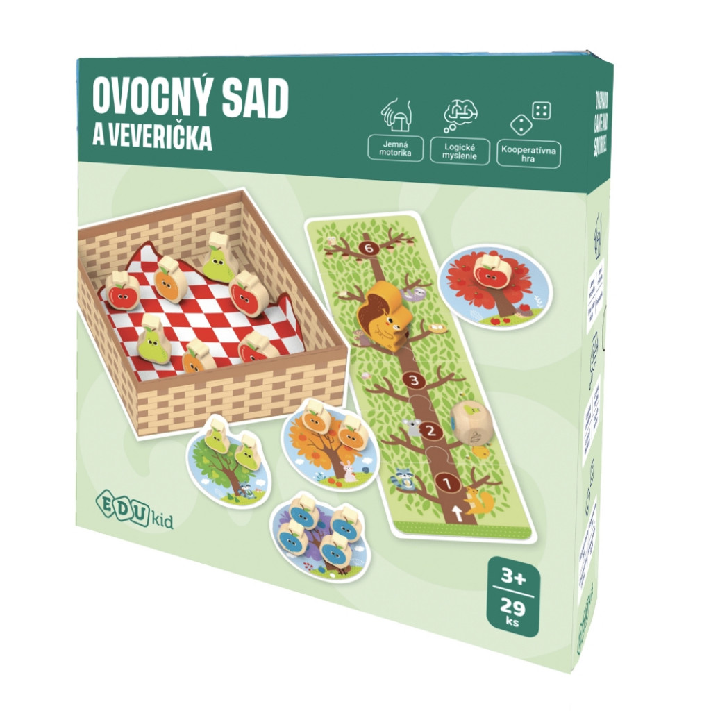 EDUkid Hra Ovocný sad a veverka
