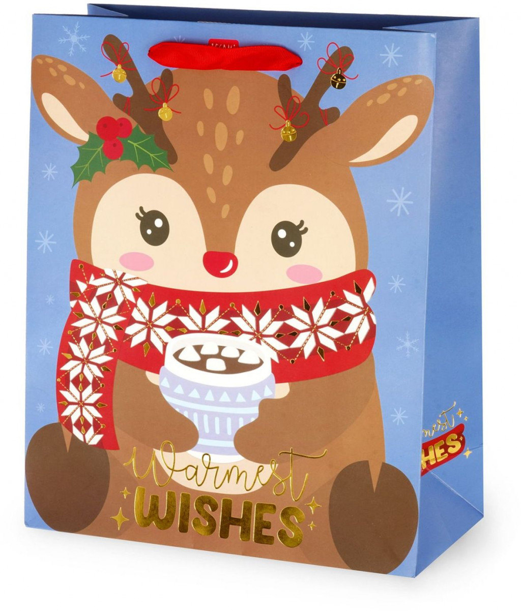 Legami Darčeková taška Legami Gift Bag - Large - Reindeer