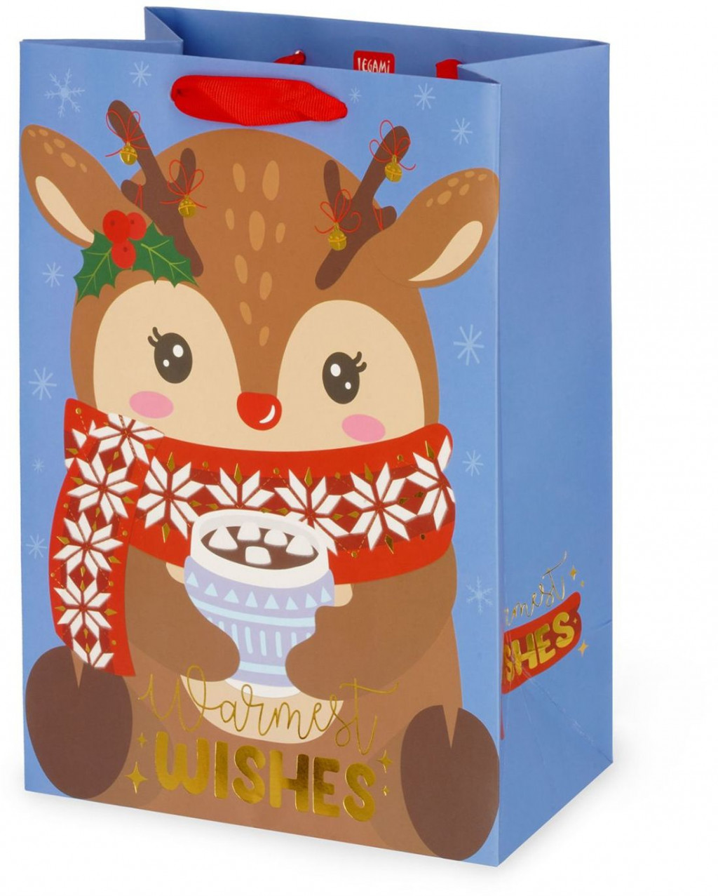 Legami Darčeková taška Legami Gift Bag - Small - Reindeer