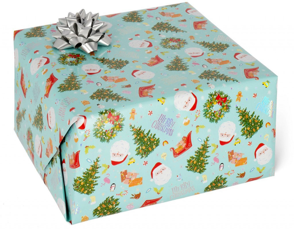 Legami Baliaci papier Legami Wrapping Paper - Santa Claus