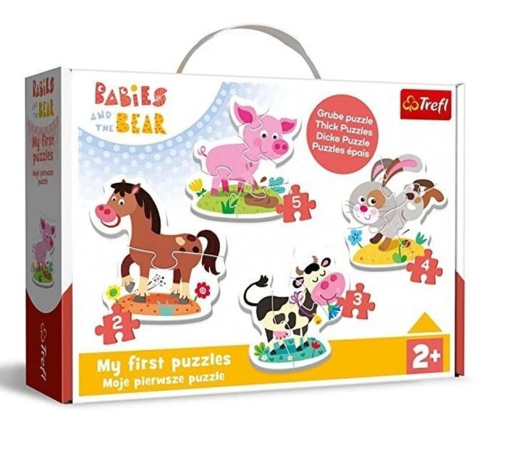 Trefl Trefl Moje prvé puzzle Na farme