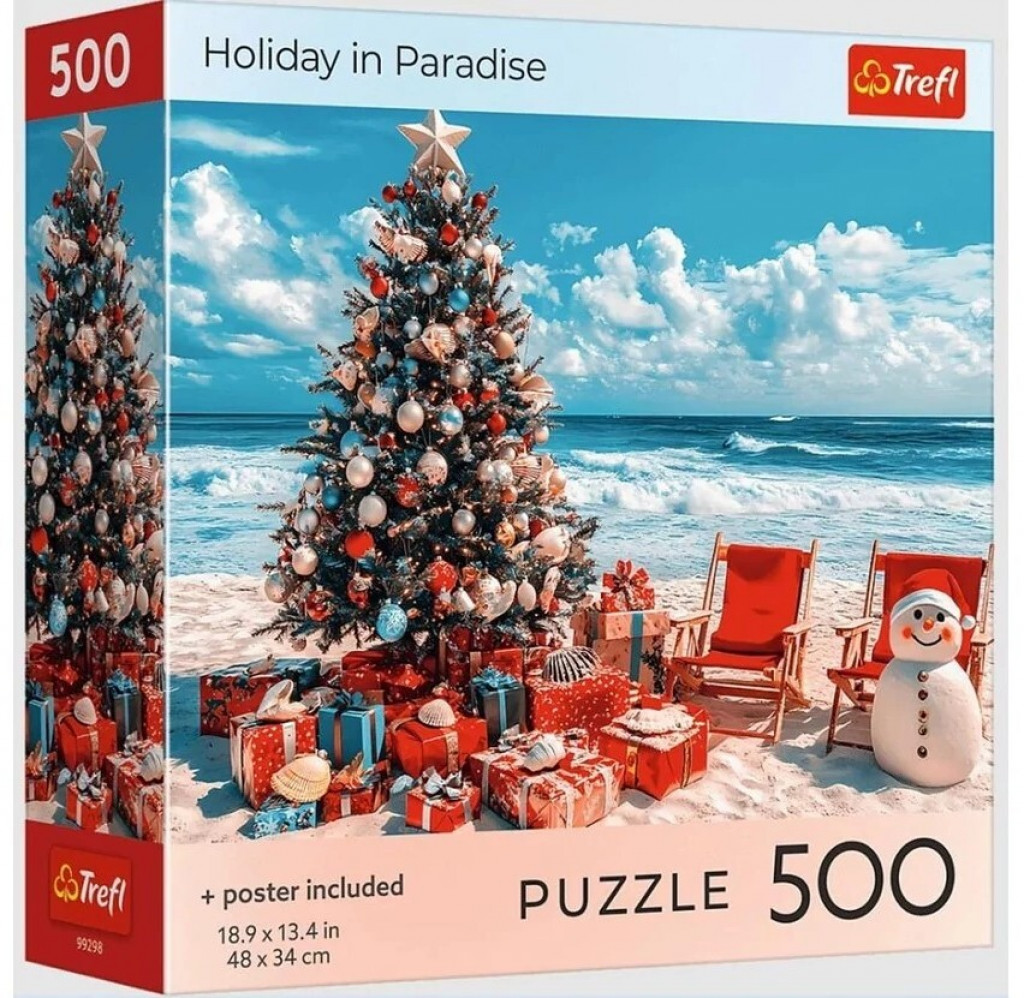 Trefl Trefl Puzzle 500 Prázdniny v trópoch