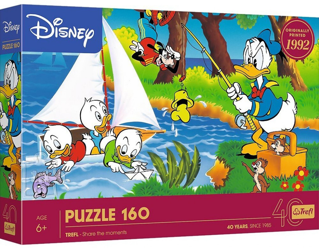 Trefl Trefl Puzzle 160 dielikov Dobrodružstvo pri jazere