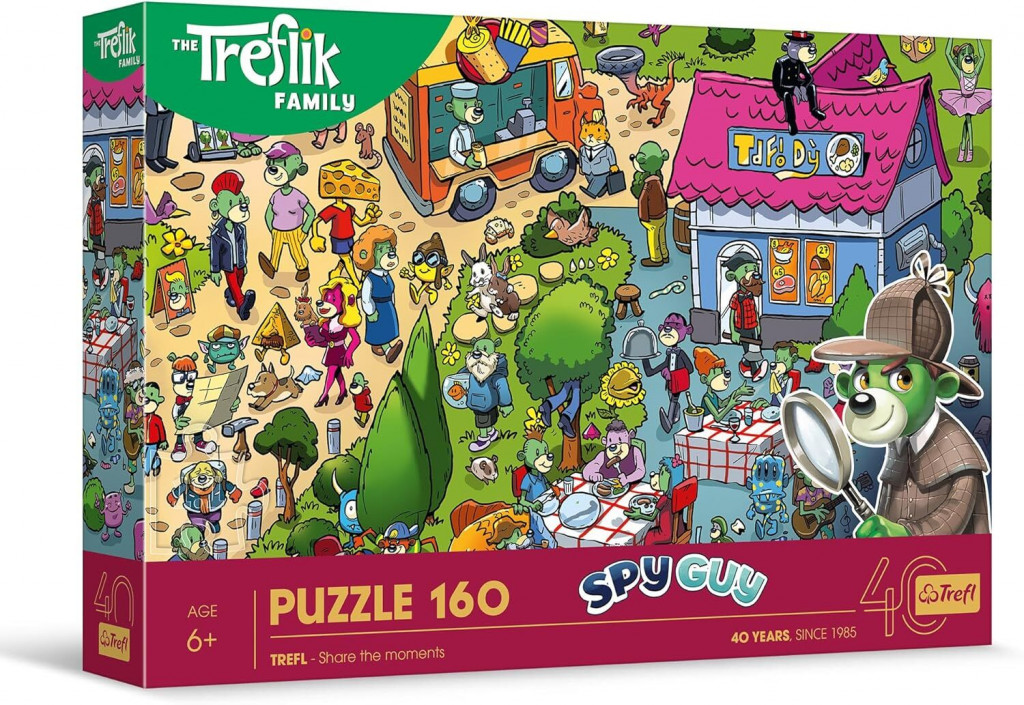 Trefl Trefl Puzzle 160 dielikov Treflíci oslavujú