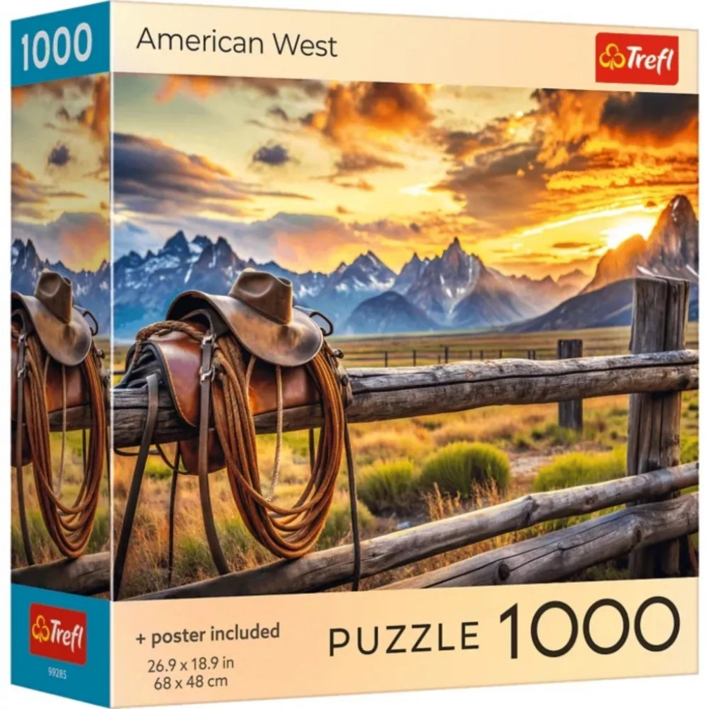 Trefl Trefl Puzzle 1000 USA Collection: Americký západ