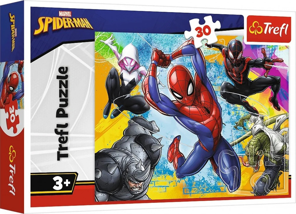 Trefl Trefl Marvel puzzle 30 dielikov Farby Spider-Mana