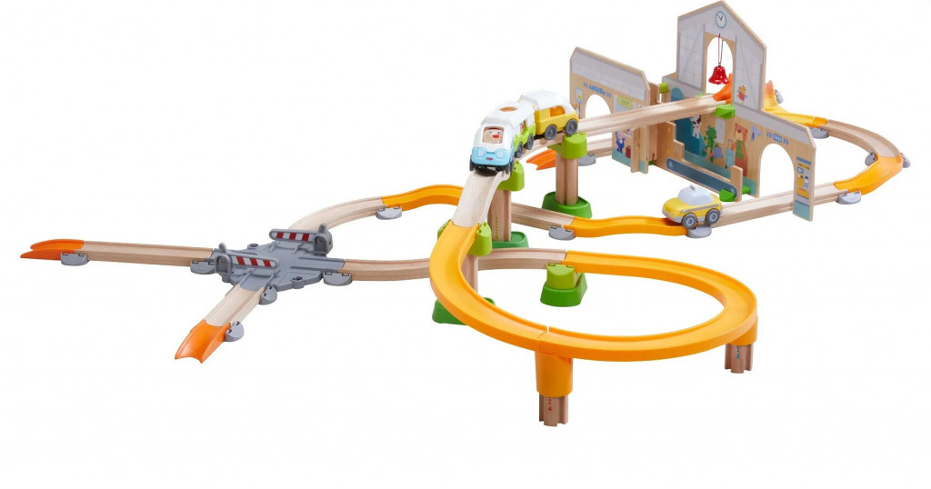 Haba Guľôčková dráha Kullerbü - Vlaková stanica