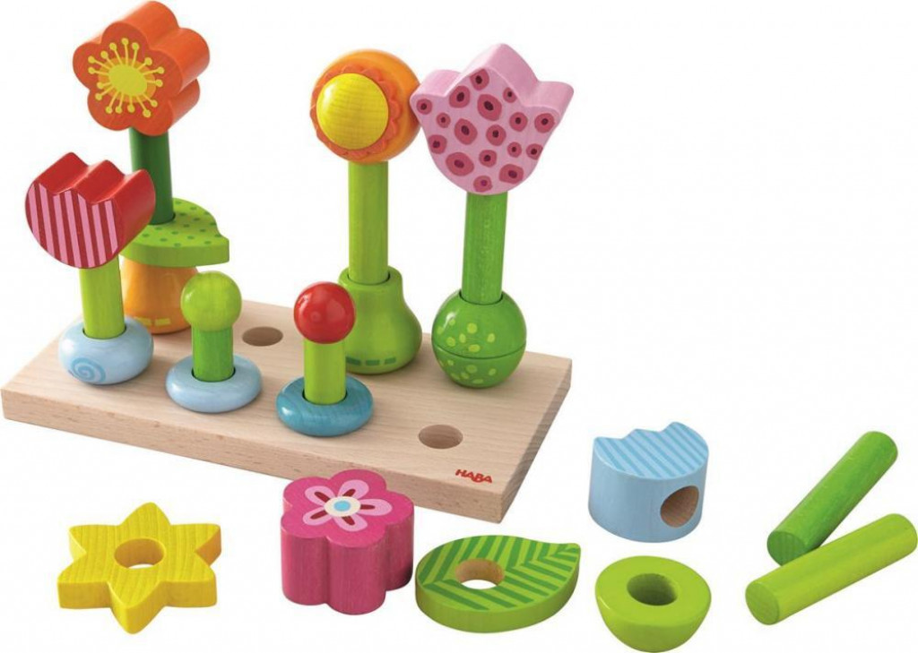 Haba Drevená hra - jarná záhradka