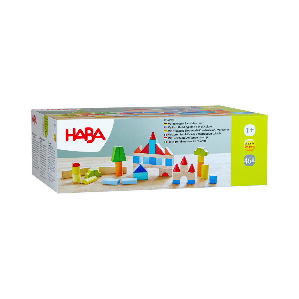 Haba Moje prvé stavebné kocky Farebné