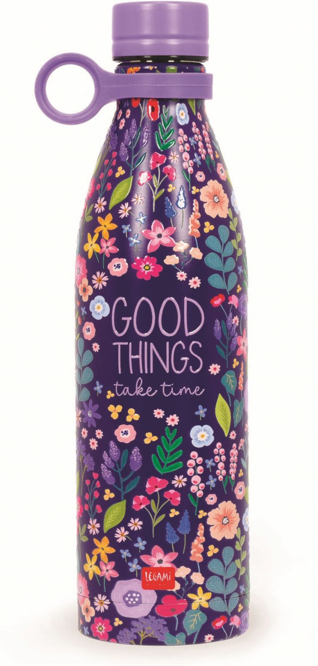 Legami Vákuová termofľaša Legami - Horúce a studené 800 ml - Kvety