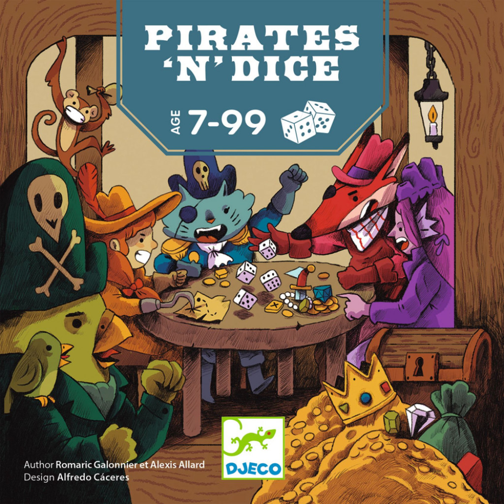 DJECO PIRÁTI A KOCKY: Hra s kockami a stávkovaním