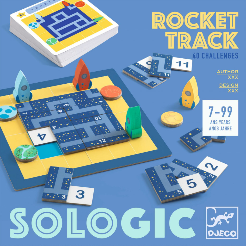 DJECO SOLOGIC: hlavolam RAKETOVÁ DRÁHA