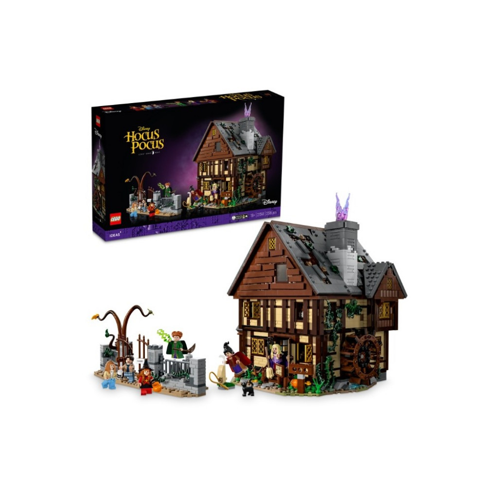 Lego® LEGO® Ideas Disney Hokus pokus: Chatka sester Sandersonových