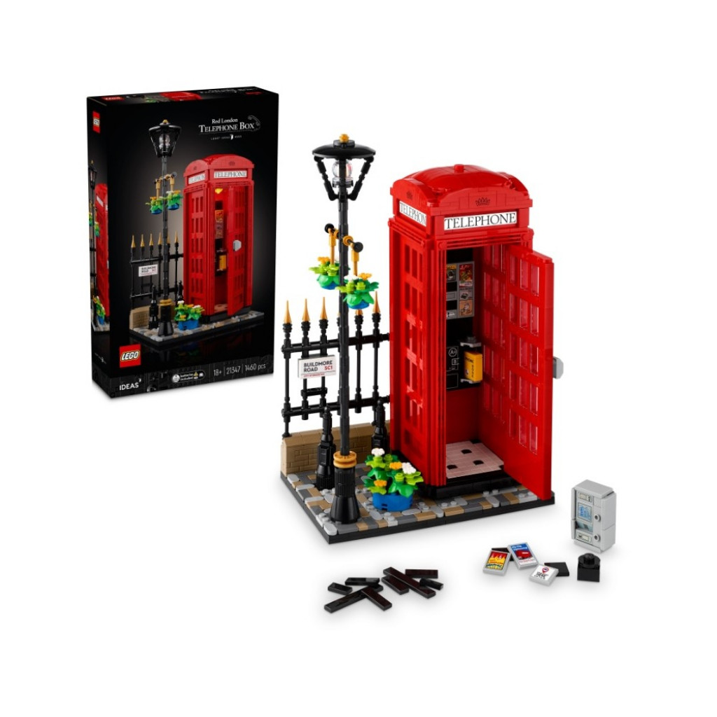 Lego® LEGO® Ideas Červená londýnská telefonní budka