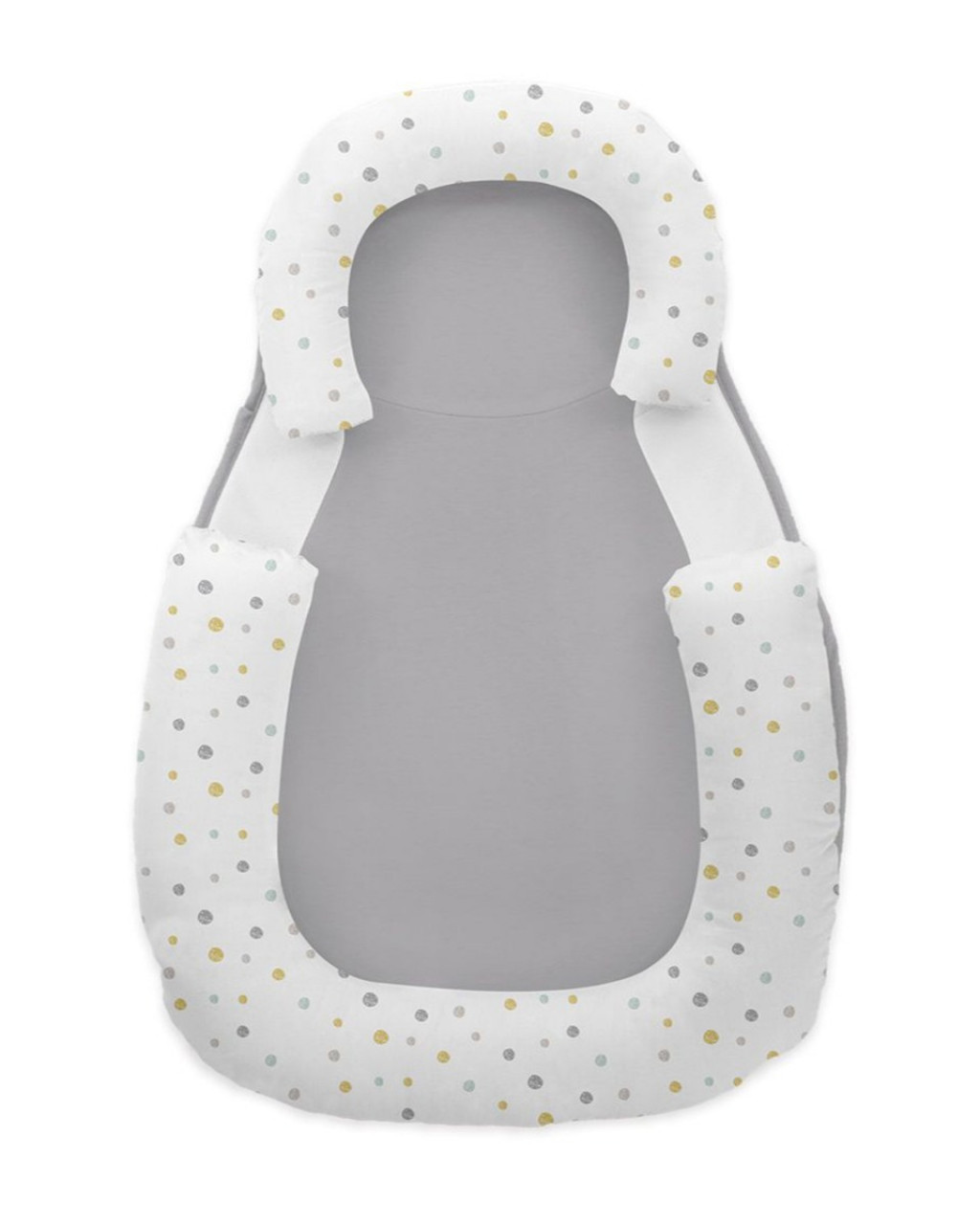 KikkaBoo Polohovací podložka Dots Grey