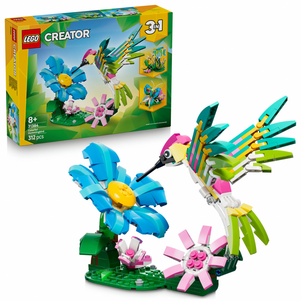 Lego® Divoké zvieratá: Farebný kolibrík