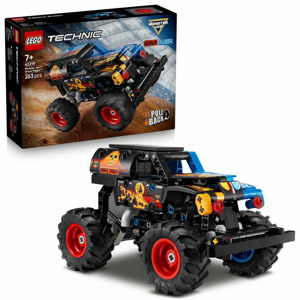 Lego® Monster Jam™ Grave Digger™ Oheň a ľad