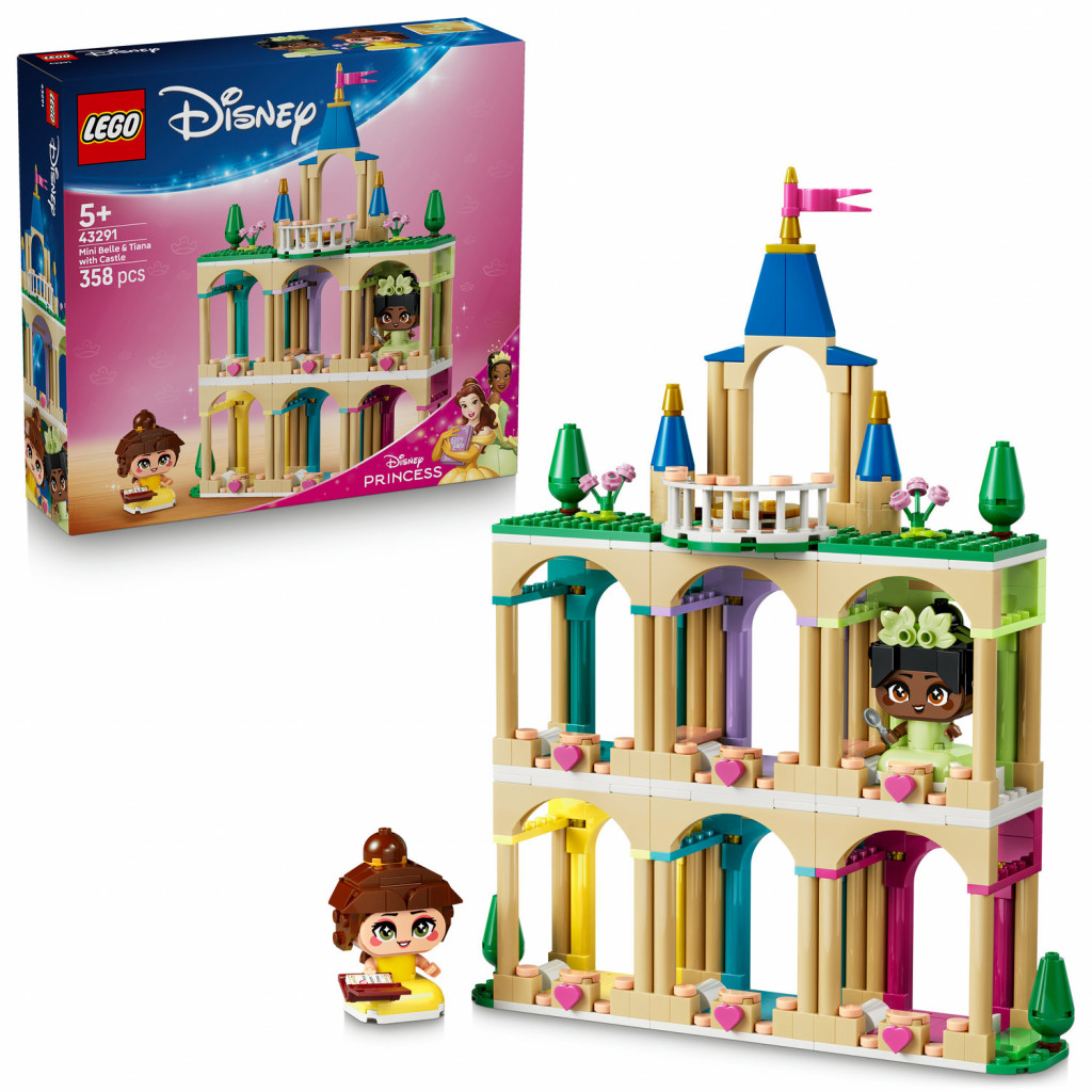 Lego® Mini Bella a Tiana s hradom