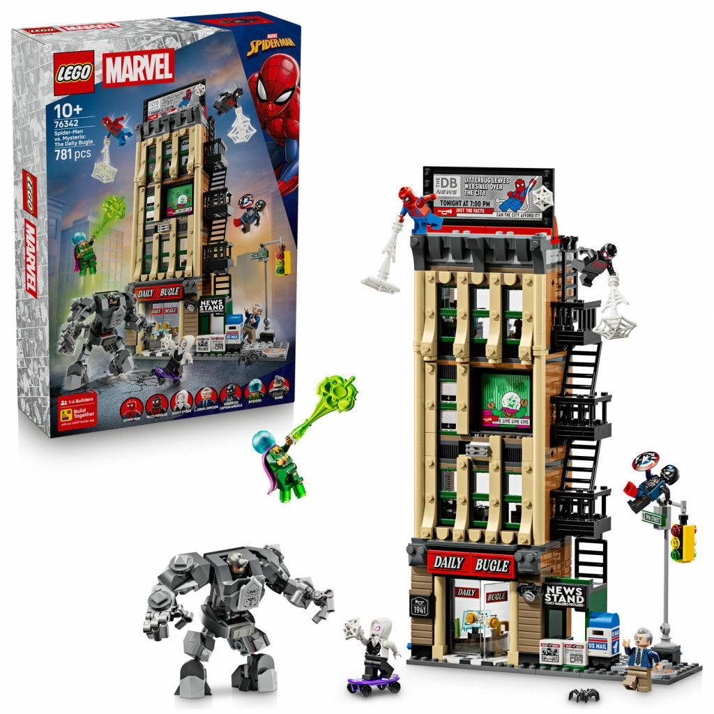 Lego® Spider-Man vs. Mysterio: Daily Bugle