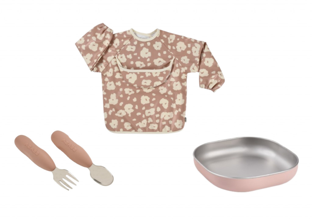 Beaba Jídelní sada pro nejmenší Savannah Bloom