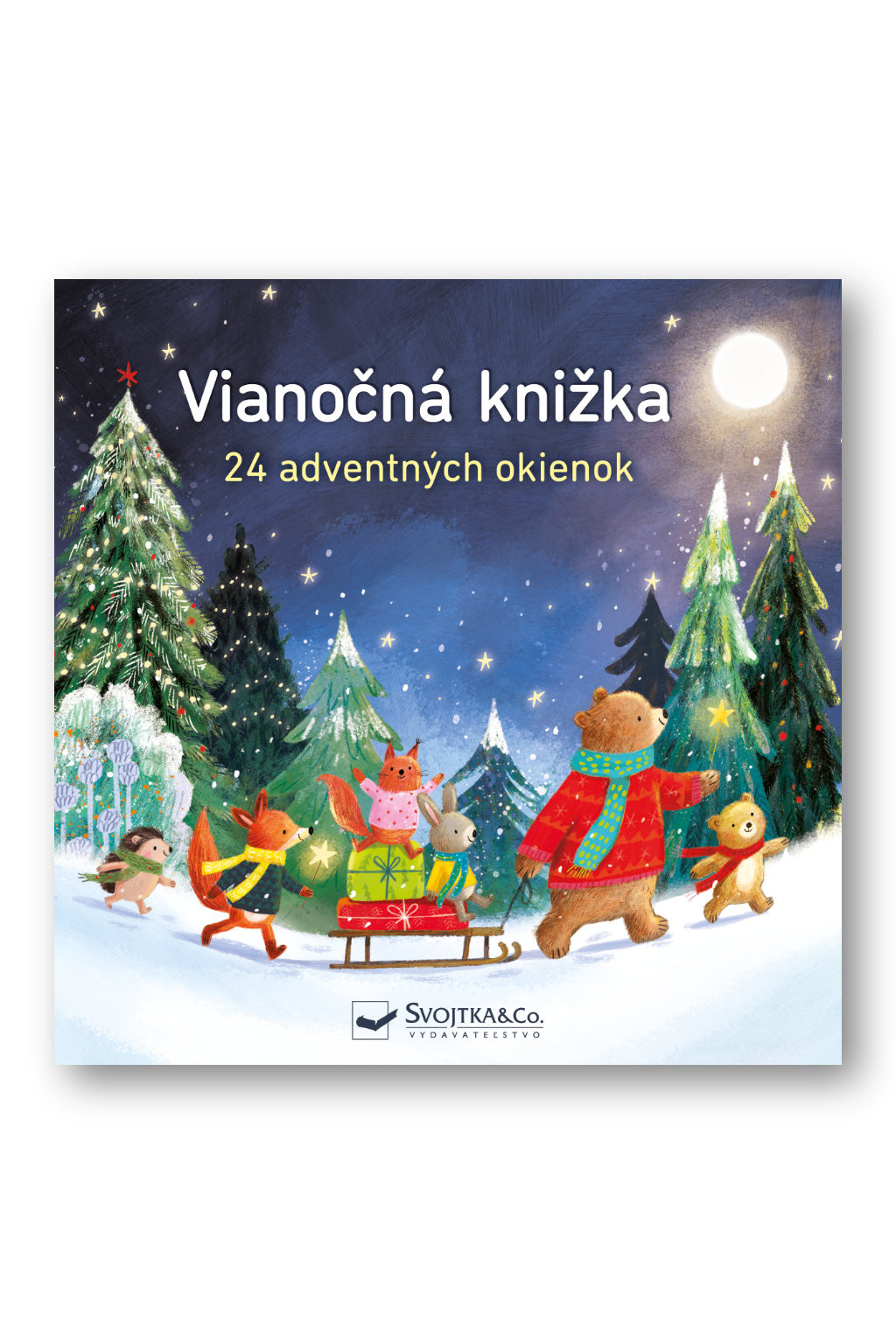 Svojtka Vianočná knižka 24 adventných okienok