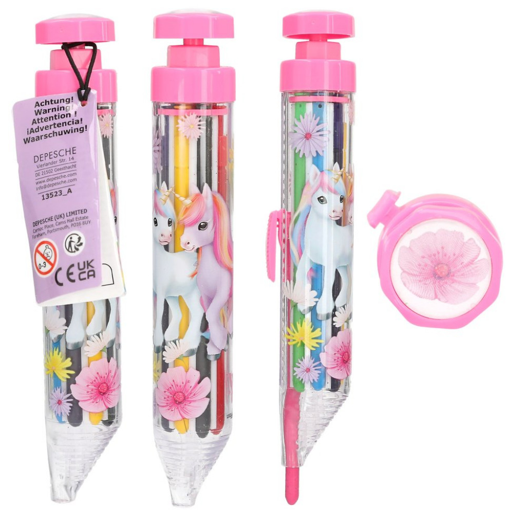 Ylvi Pastelky 8v1 ružová