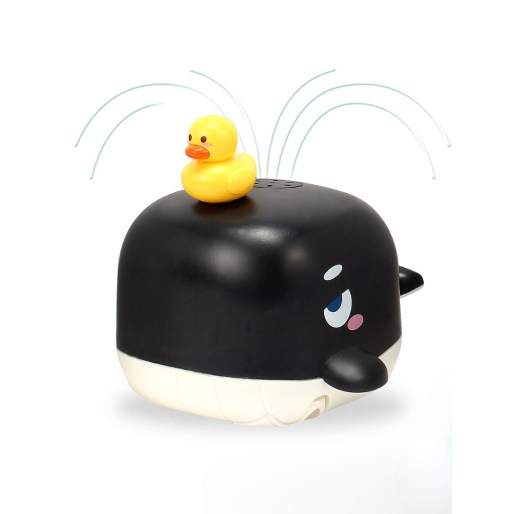 Sedola Stříkací hračka do vody Velryba černá