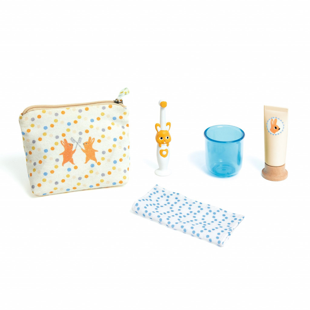 DJECO Pomea sada na čištění zubů pro panenky