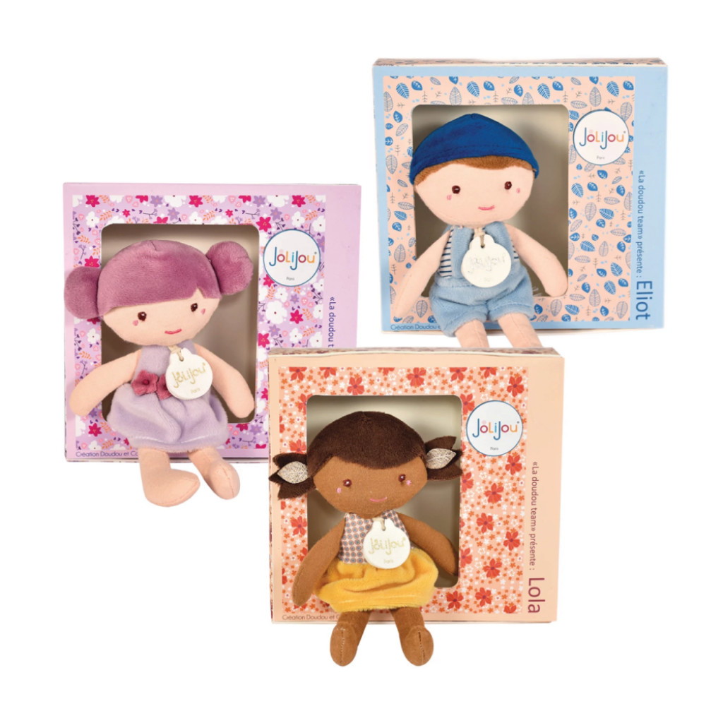 DouDou ET Compagnie DouDou et Compagnie SET panenek (8 ks) Pop 16 cm, mix druhů