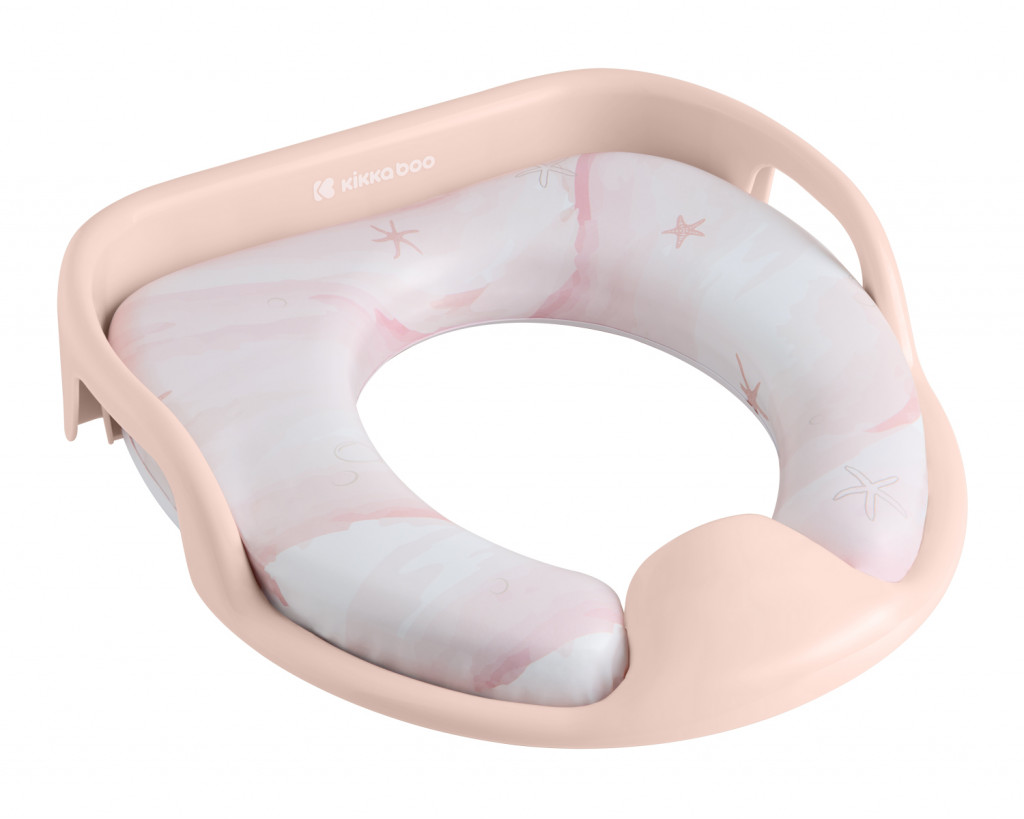 KikkaBoo Dětské WC sedátko Sea World Starfish Pink