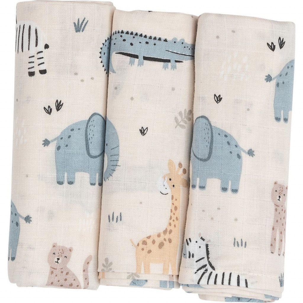 FREEON Bubaba Látkové pleny 3 ks Beige Safari