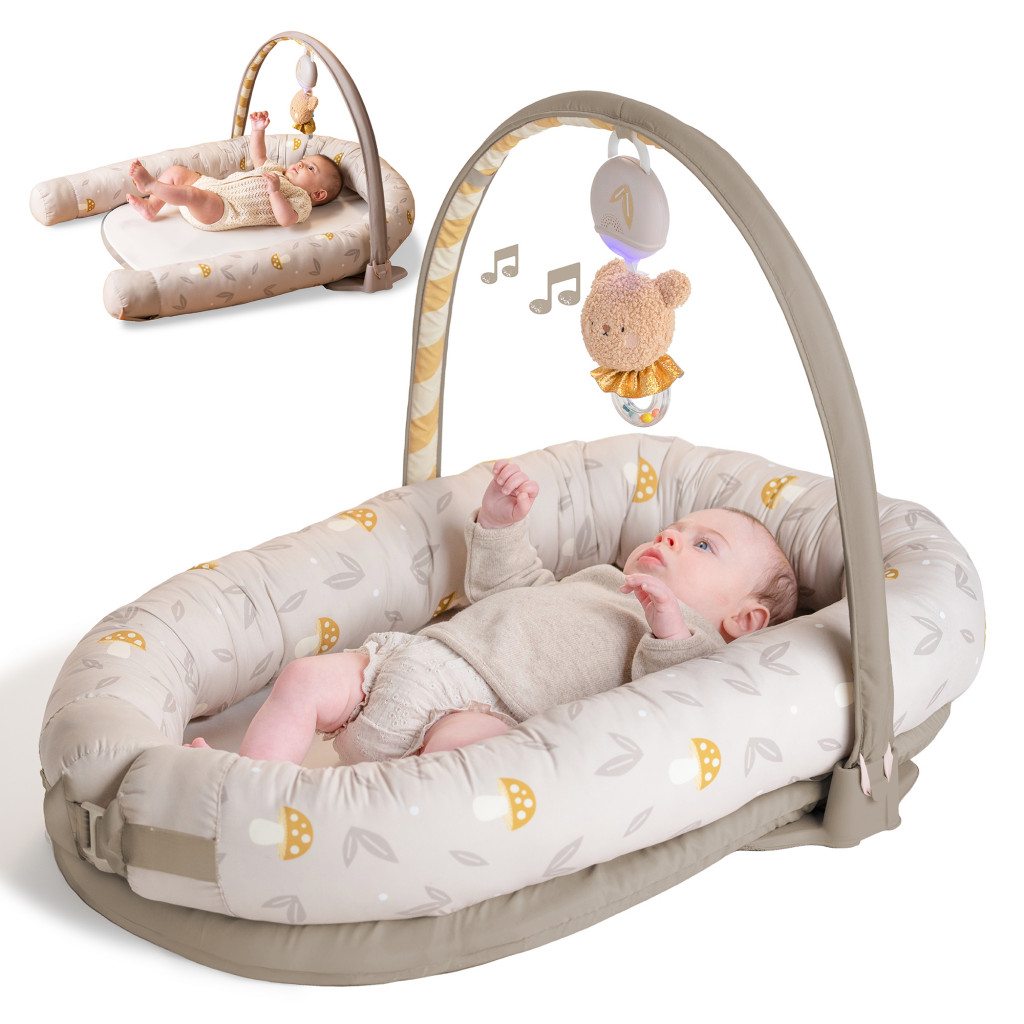 Taf Toys Hnízdo pro miminko s hrazdou Little Explorer