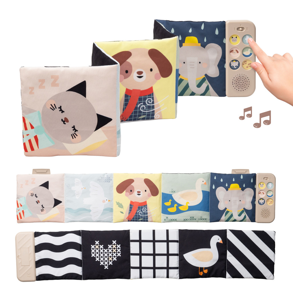 Taf Toys Knížka pro nejmenší se zvuky