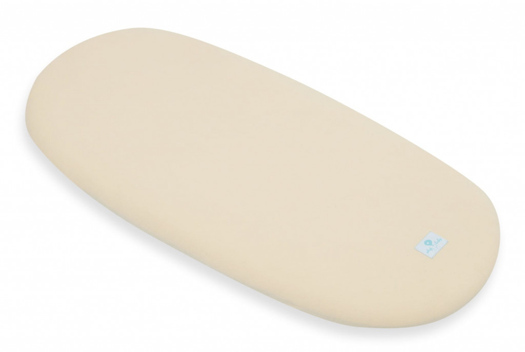 Ahojbaby Prostěradlo Ahojbaby z organické bavlny do kočárku, košíku a kolébky Caffe Latte béžové