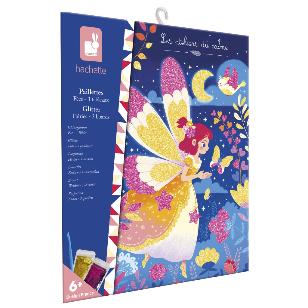 Janod Atelier Kreatívna sada Mini Víly Trblietavé piesky