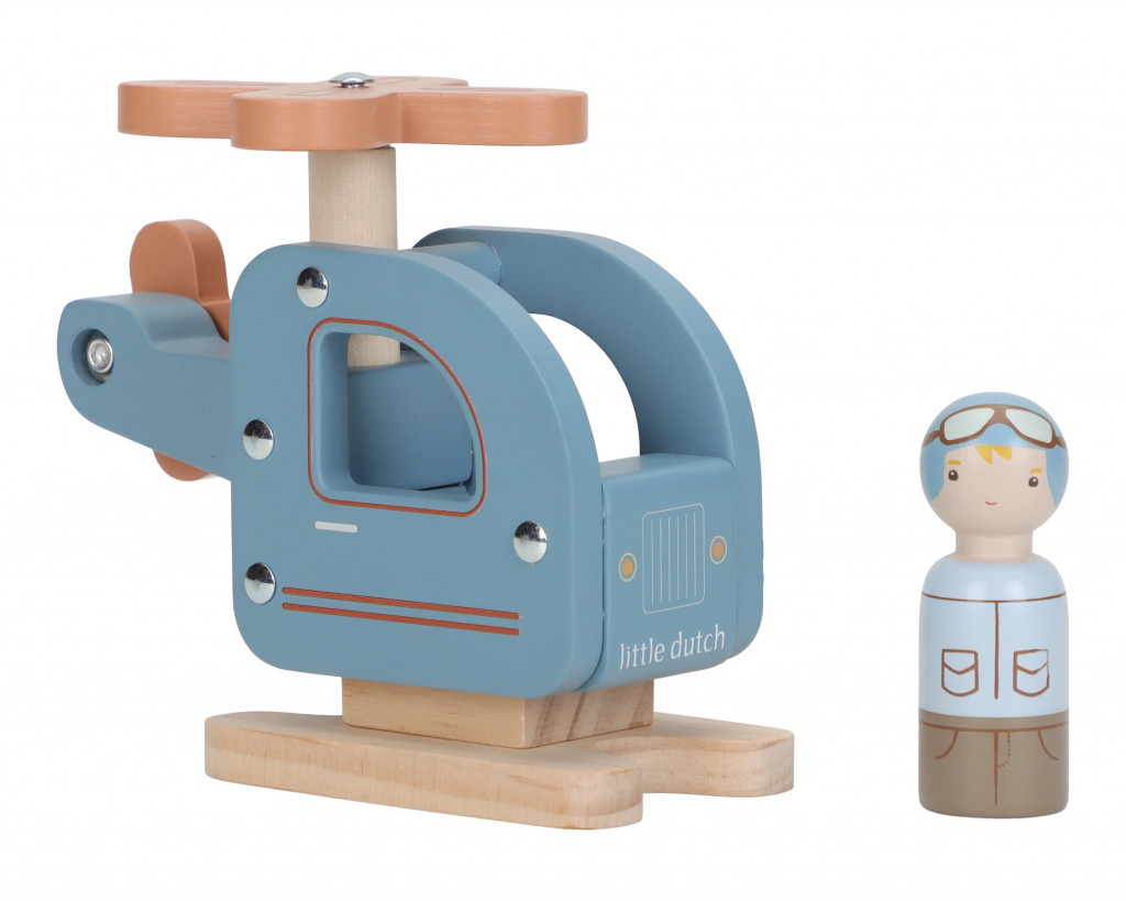 Little Dutch Helikoptéra dřevěná