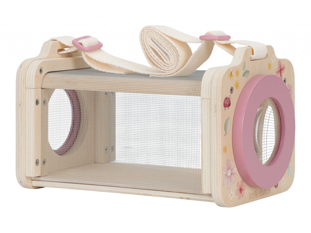 Little Dutch Box na prohlížení hmyzu dřevěný Fairy Garden