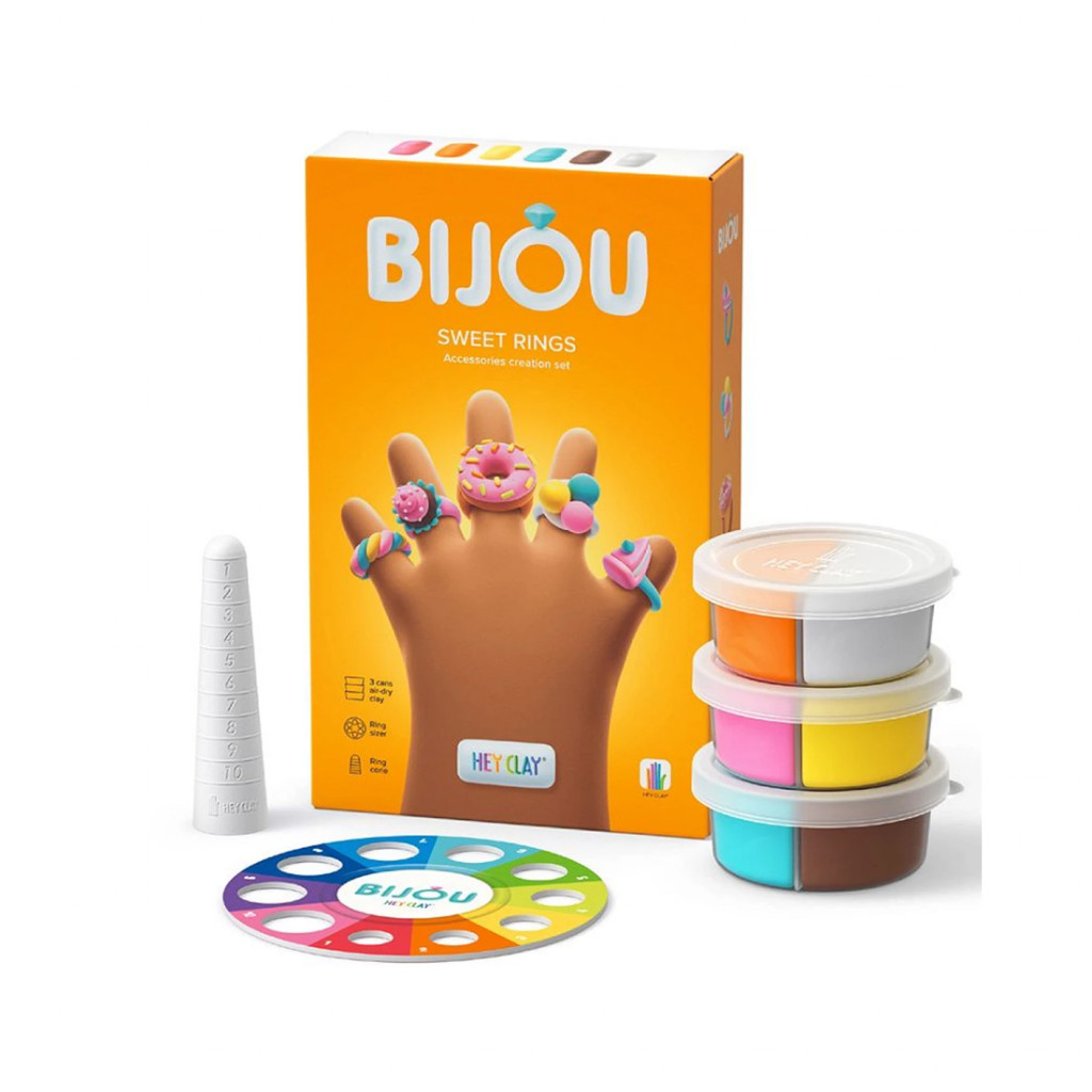 Hey Clay Hey Clay Bijou roztomilé prstýnky