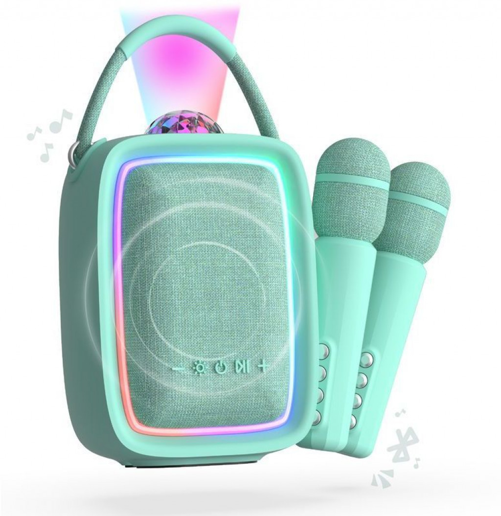 MOB Súprava na karaoke MOB Singy Party - modrá