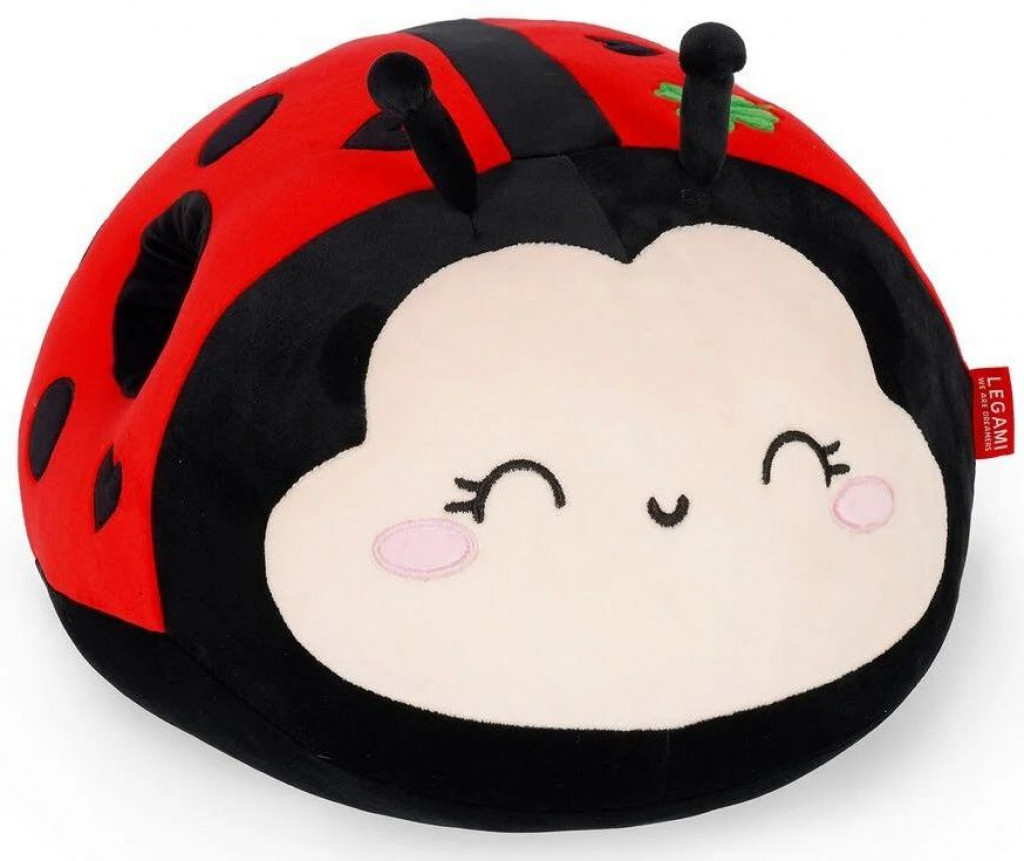 Legami Vankúš Legami pillow - super soft! ladybug - Lienka
