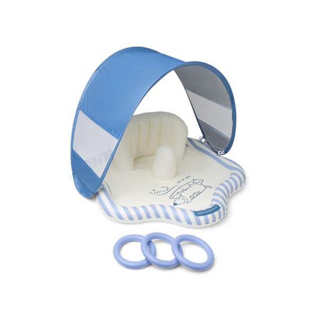 Swim Essentials Vodní podložka se stříškou pro nejmenší Surfer 76 cm