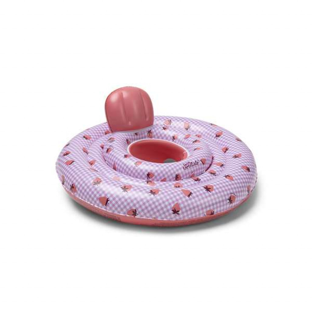 Swim Essentials Nafukovací kruh pro miminka Strawberry