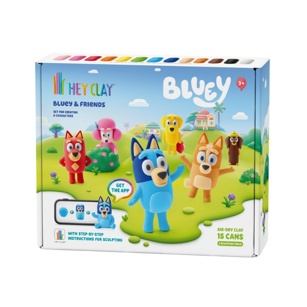 Hey Clay Hey Clay Bluey a přátelé