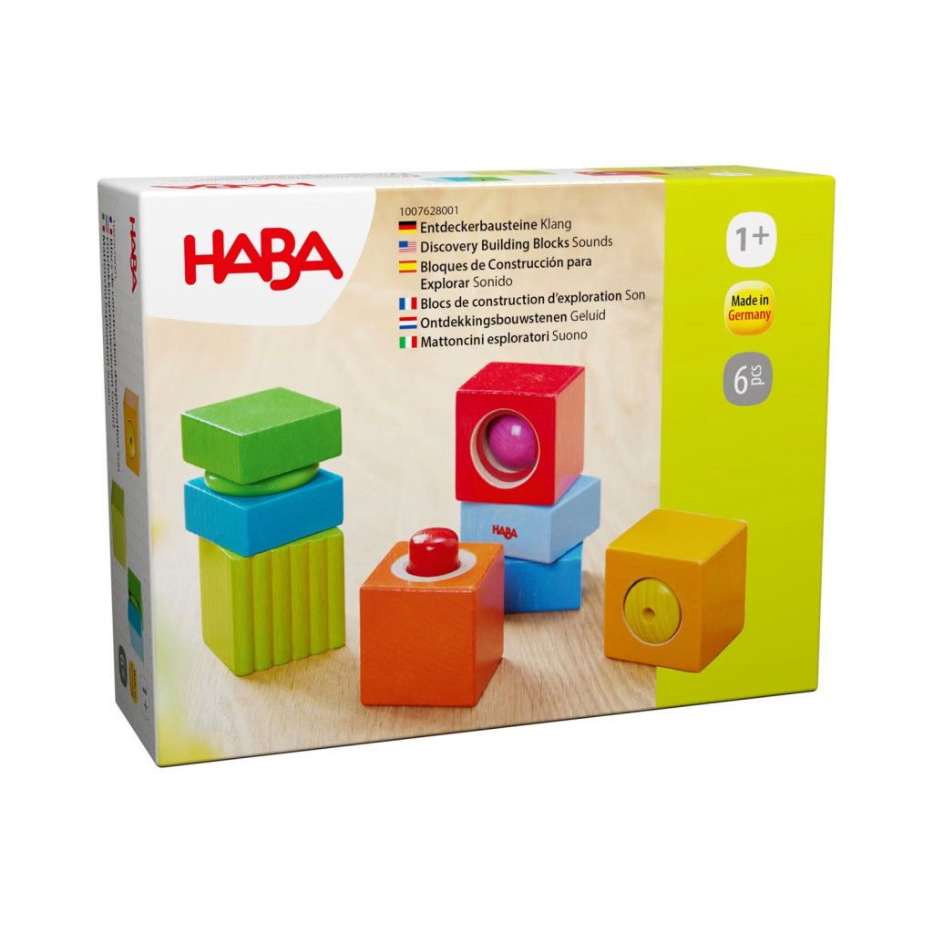 Haba Prvé objavovacie kocky pre najmenších Zvukové vnímanie od 12 mesiacov