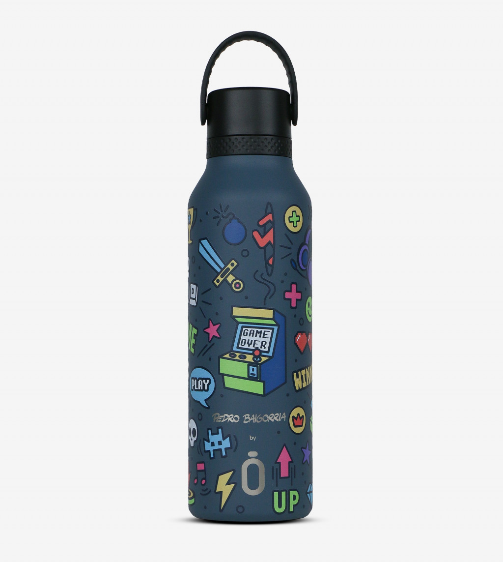 Runbott Termoláhev Mii 600 ml Retro Gamer Ocean