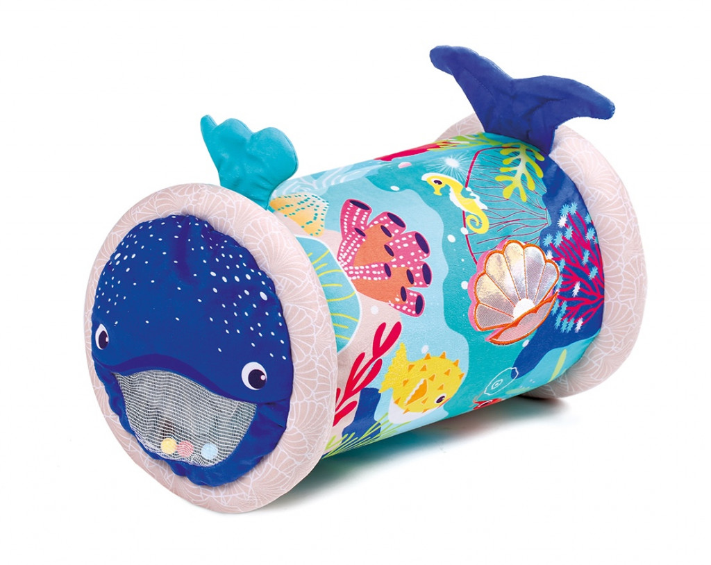 Ludi Nafukovací válec s aktivitami Velryba