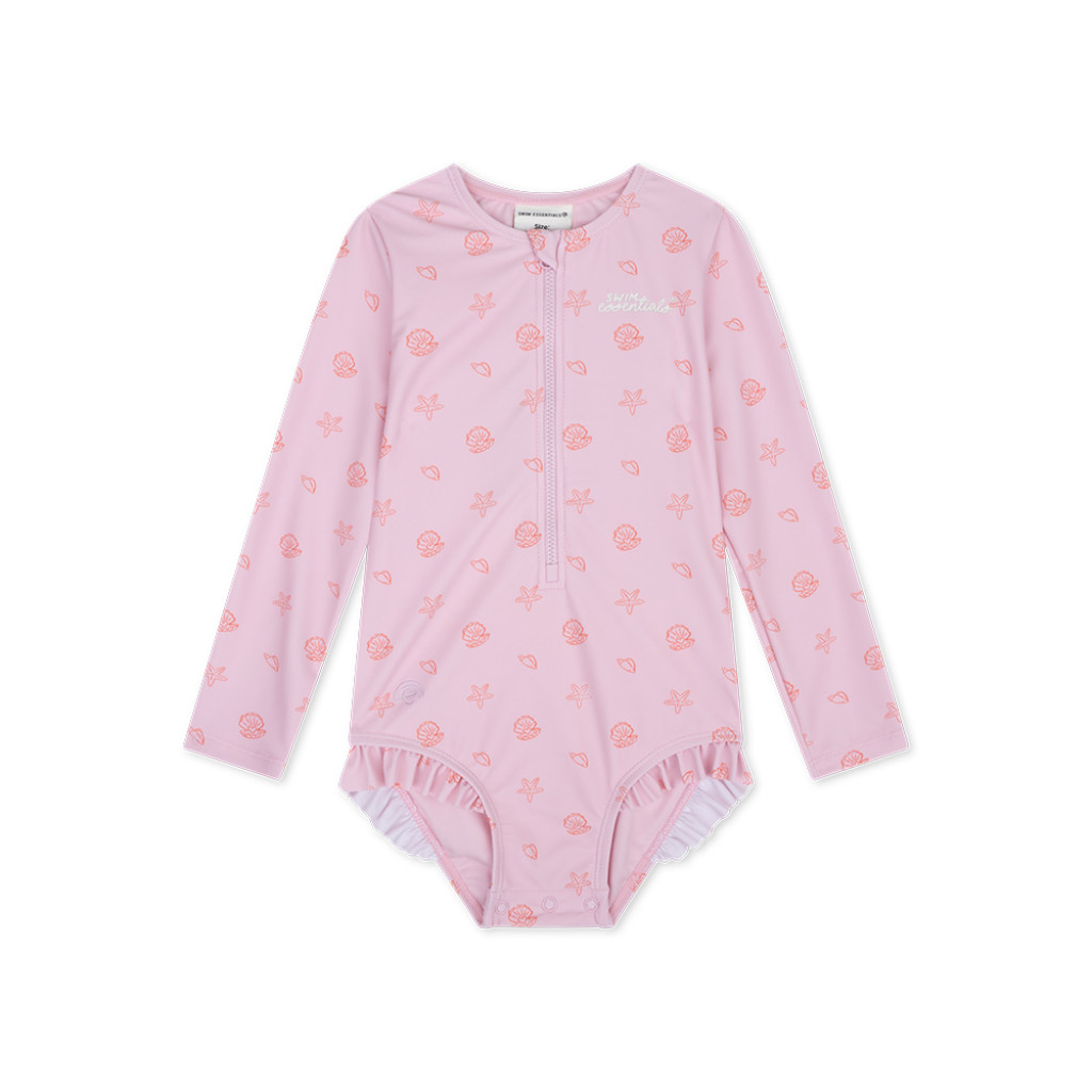 Swim Essentials Plavky s dlouhým rukávem  s UPF 50+ Mermaid