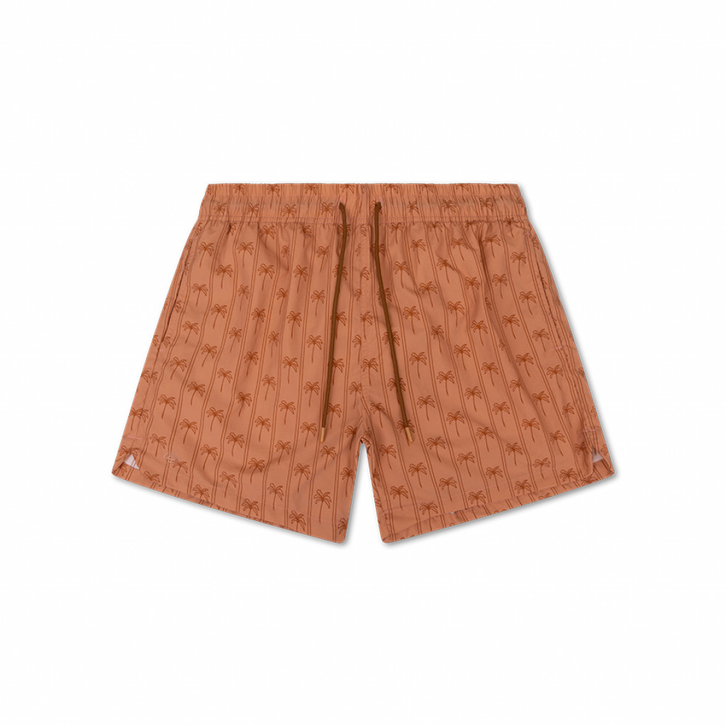 Swim Essentials Pánské plavecké šortky s UPF 50+ Palm Stripe